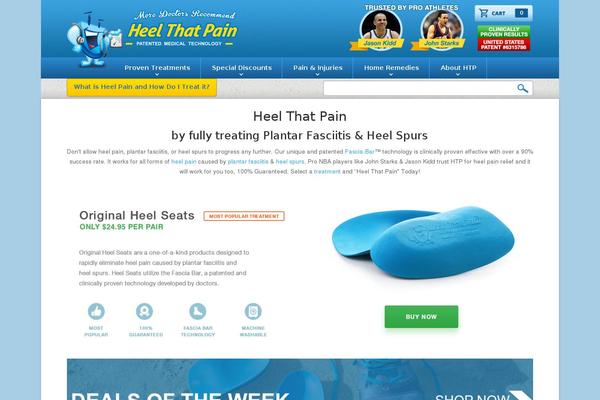 heel-that-pain.com site used Heelthatpain.com-theme