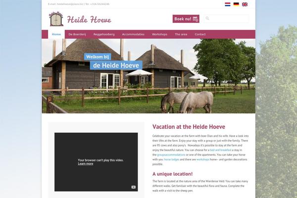 heidehoeve.biz site used Winwinmarketingadvies