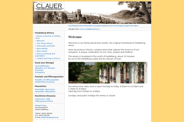 heidelberg-winery.com site used Clauer_basic_02