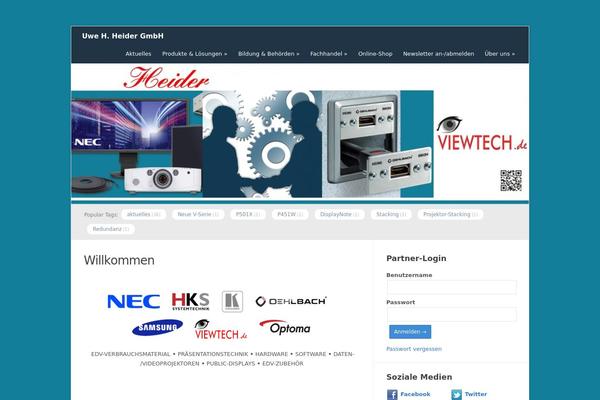 Meeta theme site design template sample