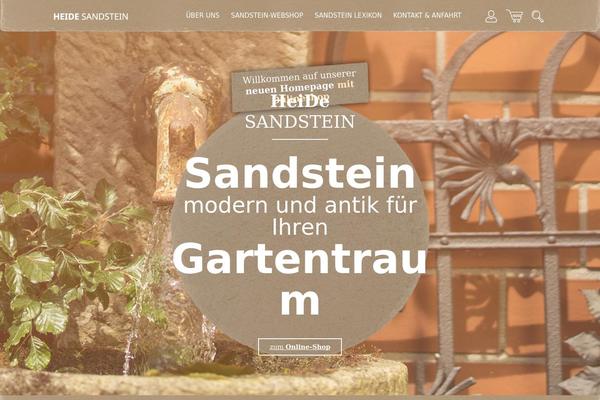 heidesandstein.de site used Scratch-theme