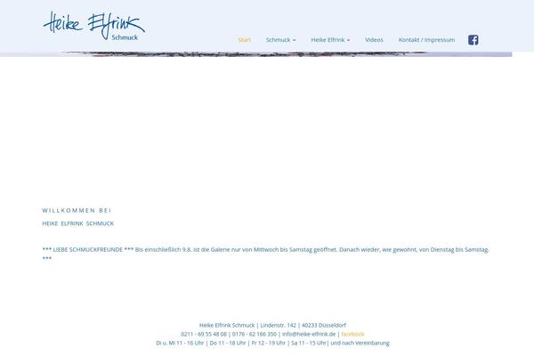 heike-elfrink.de site used Customizr-child-01