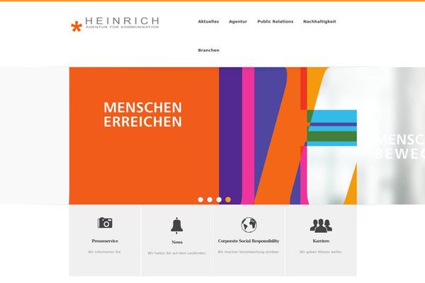 heinrich-kommunikation.de site used Reclaming