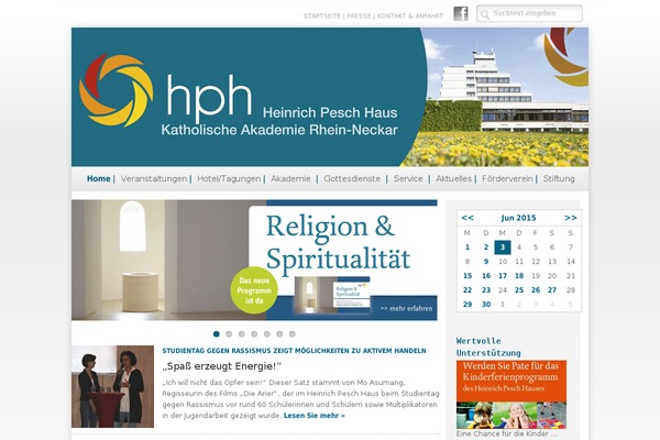 heinrich-pesch-haus.de site used Hph