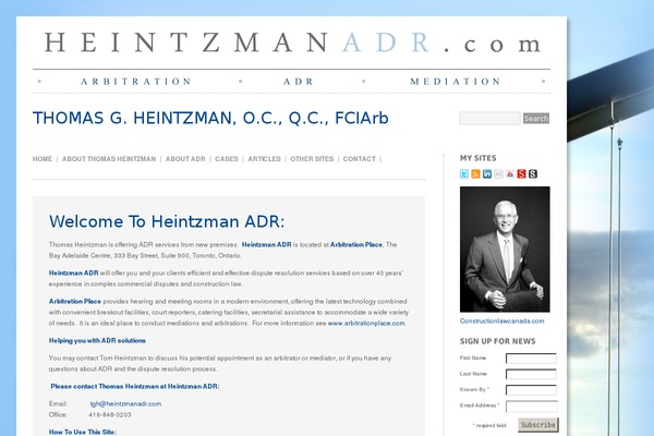 heintzmanadr.com site used Heintzman
