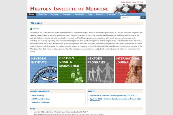 hektoen.org site used Hektoen