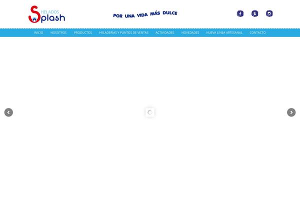 heladossplash.com.do site used Helados-splash