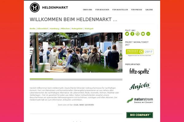 heldenmarkt.de site used Blackgreen