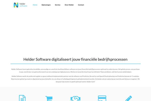 heldersoftware.com site used Helder-child