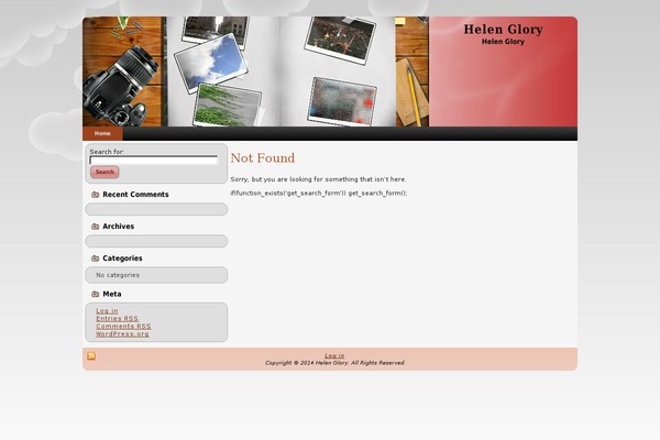 helen-glory.com site used Camera-photography