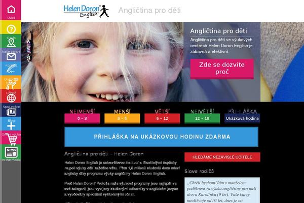 helendoron.cz site used Helen-doron