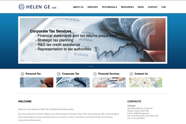 helenge.com site used Aspire