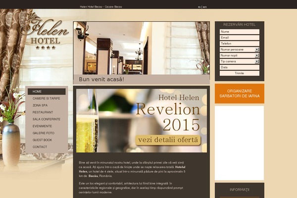 Helen theme site design template sample