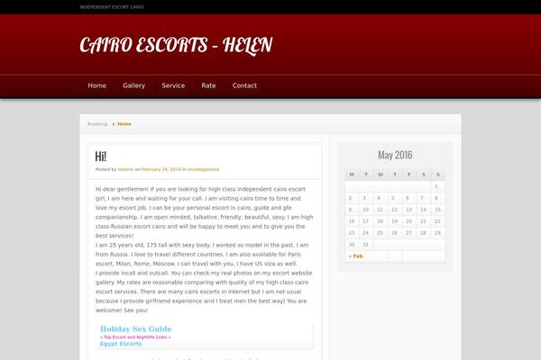 Nuntius theme site design template sample