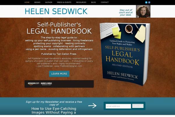 helensedwick.com site used Helensedwick