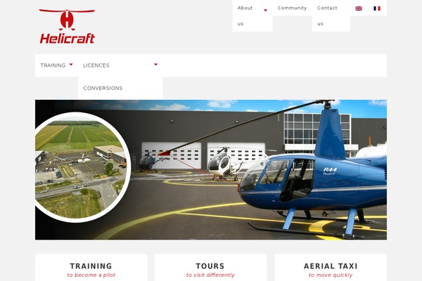 helicopter-training.ca site used Wp-helicraft