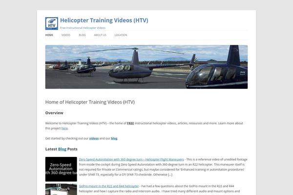 Twenty Twelve theme site design template sample