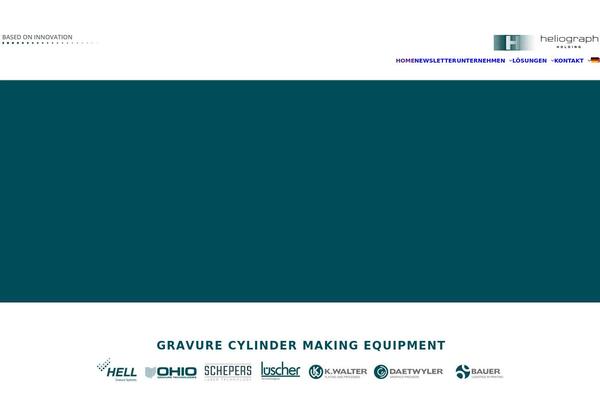 Total theme site design template sample