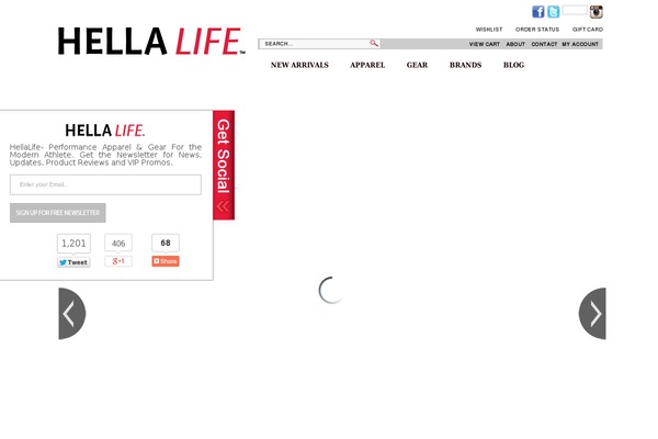 hellalife.com site used Hihella