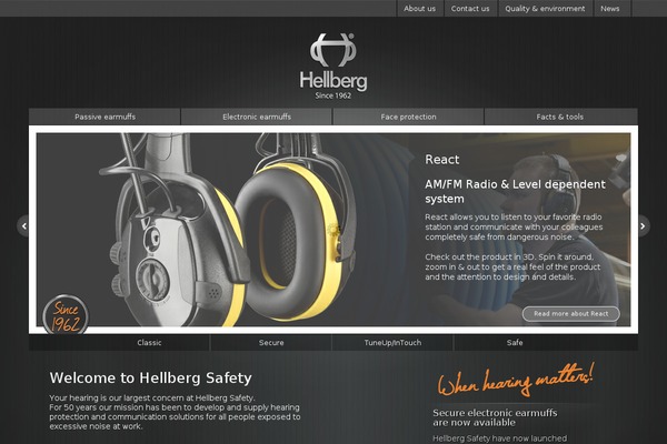 hellbergsafety.com site used Tigerton