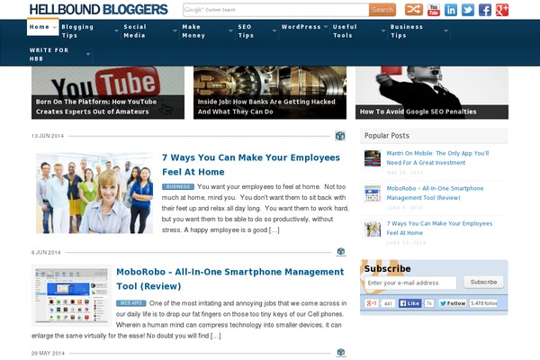 Highlight and Share website example screenshot
