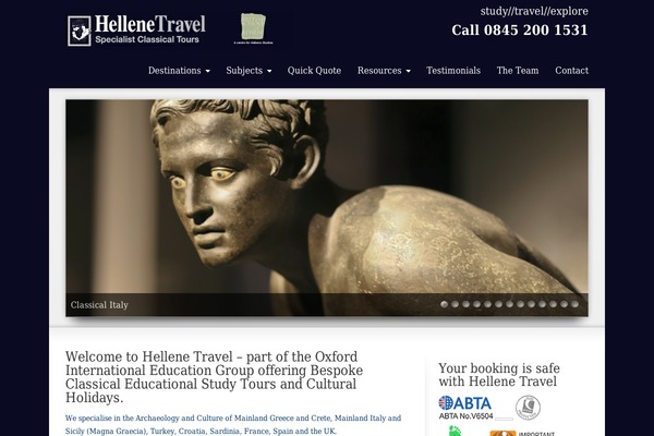 hellene-travel.com site used Oidigital