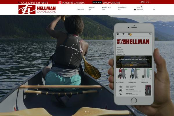hellmancanoes.com site used Hellman