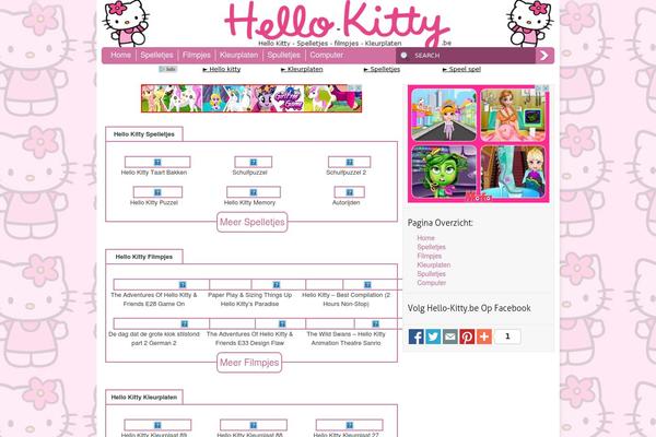 hello-kitty.be site used MH FeminineMag