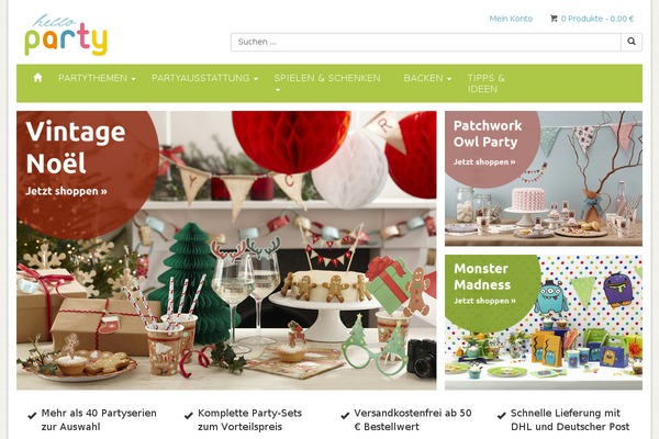 helloparty.de site used Helloparty