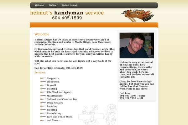 helmutshandymanservice.com site used EarthlyTouch