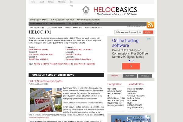 helocbasics.com site used Newspress