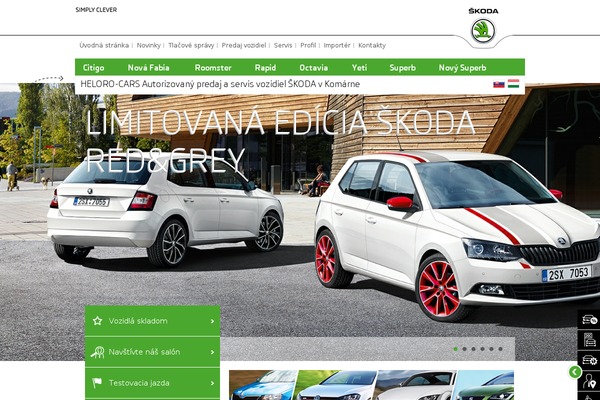 heloro-cars.sk site used Heloro-skoda