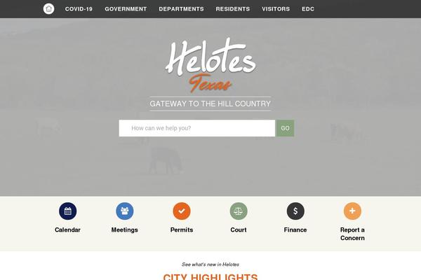 helotes-tx.gov site used Coh
