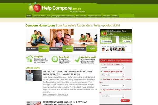 helpcompare.com.au site used Helpcompare