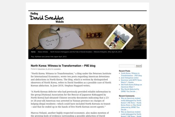 Twenty Ten theme site design template sample