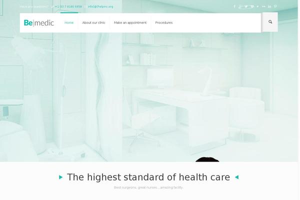 BeTheme theme site design template sample