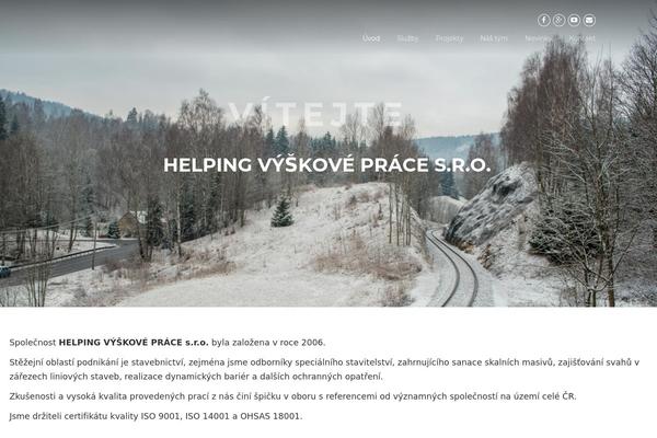 Construction theme site design template sample
