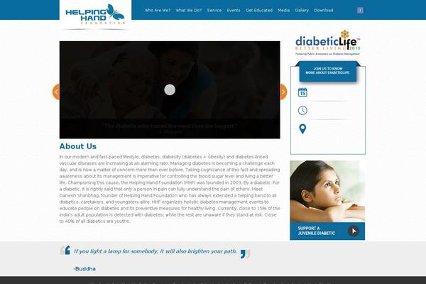 helpinghandindia.org site used Helping-hand-foundation