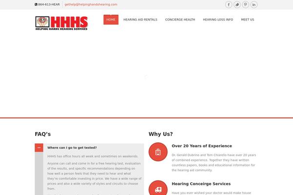 helpinghandshearing.com site used Themeforest_soulmedic_1.2.1