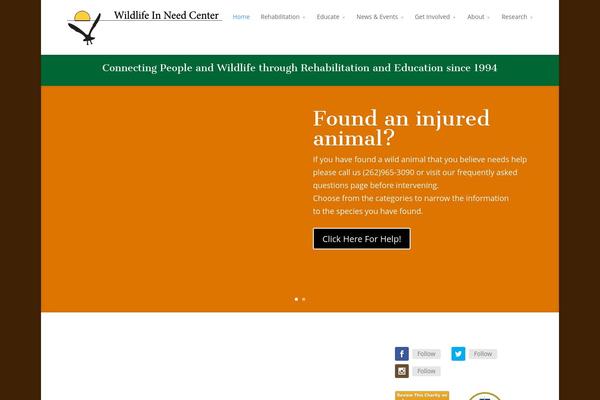 helpingwildlife.org site used Winc