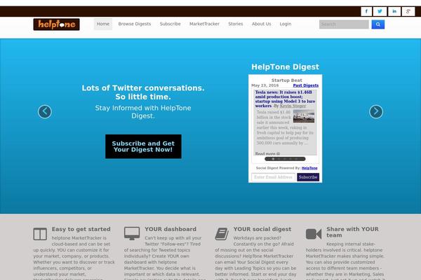 helptone.com site used Shaper_helix_ii