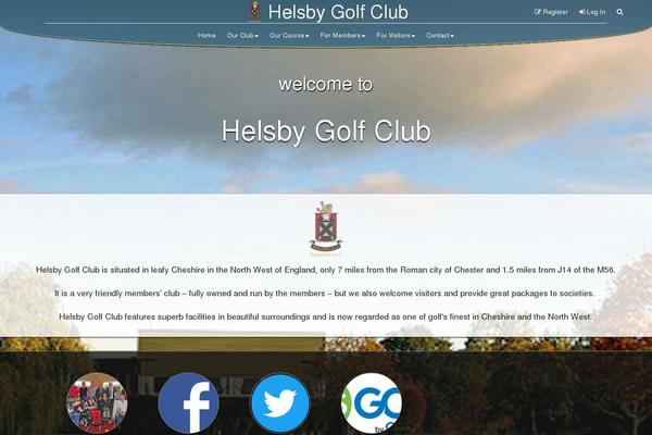 helsbygolfclub.org site used Themeb