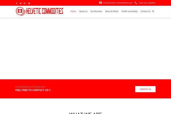 helvetic-commodities.com site used Materialize