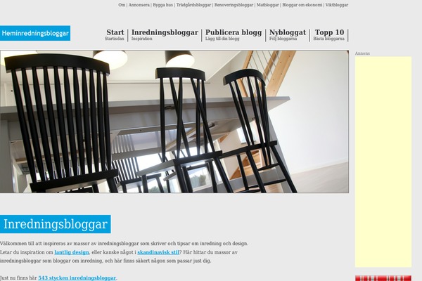 heminredningsbloggar.se site used Inredningnytt