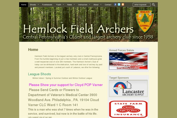 hemlockarchery.com site used Ashford