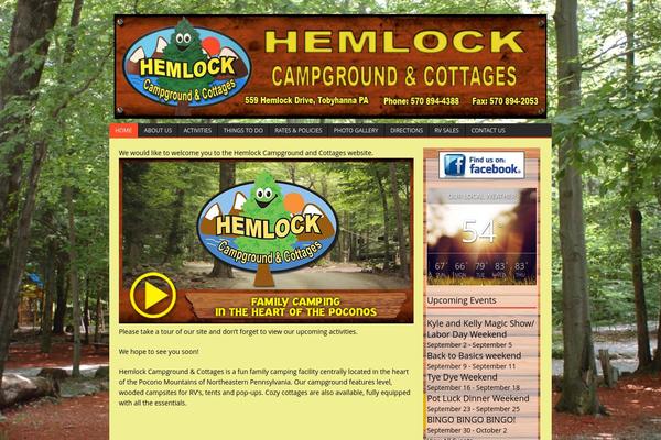 hemlockcampground.com site used Hemlock_alt