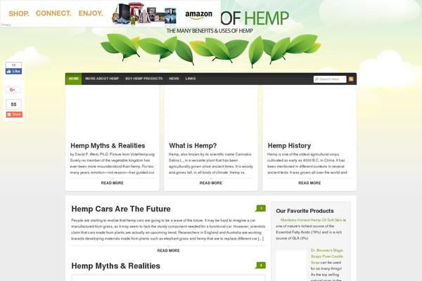 hempbenefits.org site used Natural