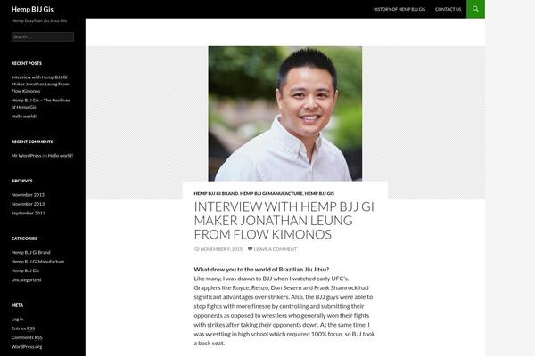 hempbjjgi.com site used Twenty Fourteen