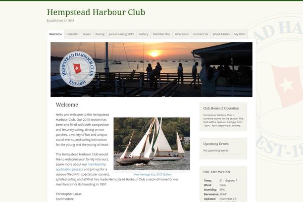 hempsteadharbourclub.com site used Mistylake