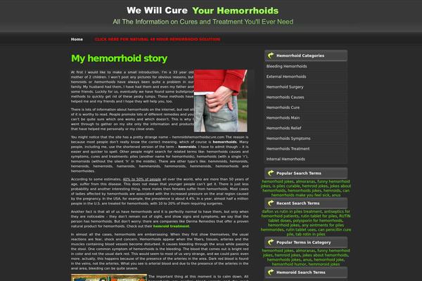hemroidshemorrhoidscure.com site used Twilight
